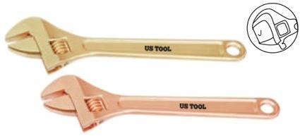 US TOOL UST-AW60, Non-Sparking Adjustable Wrench-, Feature : Best Quality, Fine Finished, Foldable