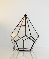 Hanging glass Terrarium, Size : Customized