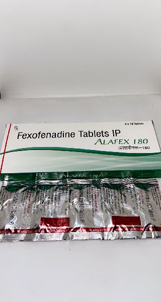 Alafex 180 mg ( Fexofenadine Tablet )