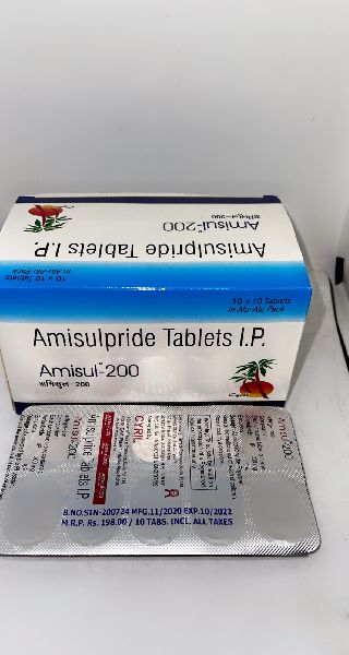 Amisul - 200 mg ( Amisulpride Tablets 200mg )