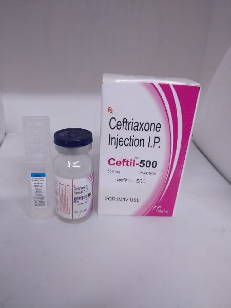 Ceftil - 500 Injection  ( CEFTRIAXONE 500MG )