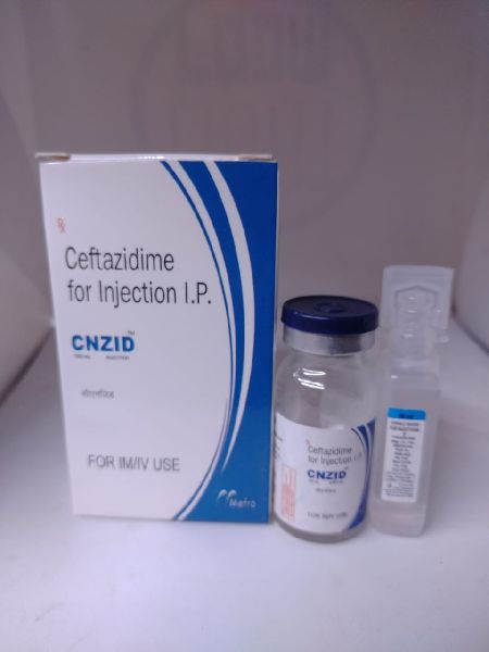 Cnzid ( CEFTAZIDIME 1000 MG Injection )