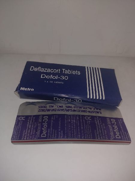 Defol - 30 ( Deflazacort 30 mg. Tablets  )