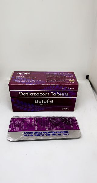 Defol - 6MG  ( Deflazacort Tablet 6 MG )