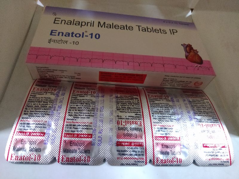 Enatol - 10  (  Enalapril , Maleate  10 mg )