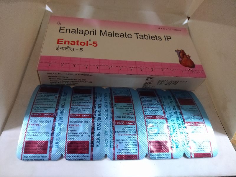 Enatol - 5 (  Enalapril Maleate  5 mg tablets )