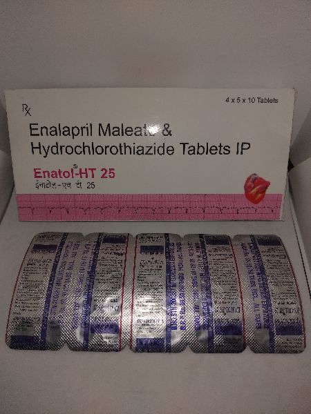 Enatol -  HT  25  ( Enalapril Maleato & Hydrochlorothiazide Tablets )