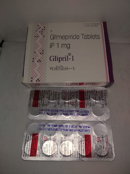 Glipril  - 1  ( Glimepiride Tablets )