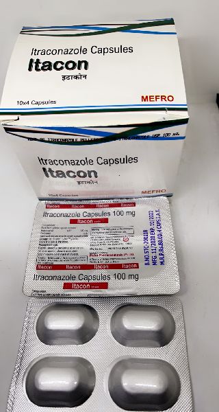 ITACON 100 mg Capsules ( Itraconazole Capsules )