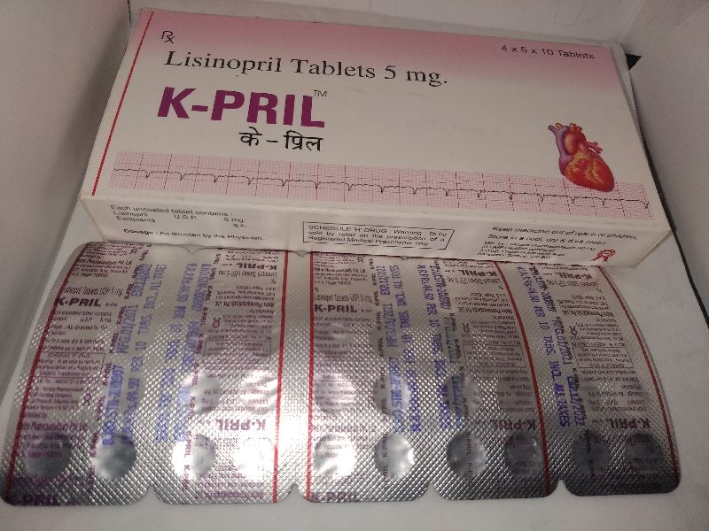 K-PRIL   ( Lisinopril 5 mg Tablets )