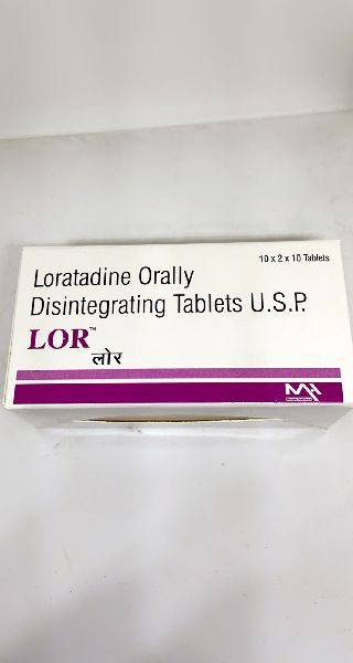 Lor ( Loratadine Orally Disintegrating Tablet )
