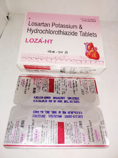 LOZA - HT  ( Losartan Potassium  & Hydrochlorothiazide Tablets )