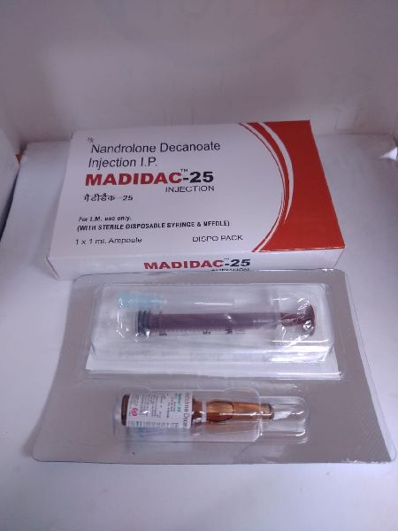 Madidac - 25  (  NANDROLONE DECANOATE 25MG )
