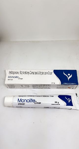 Monolite Cream ( Hydroquinone , Octylmethoxy , Cinnamate & Oxybenzone Cream )