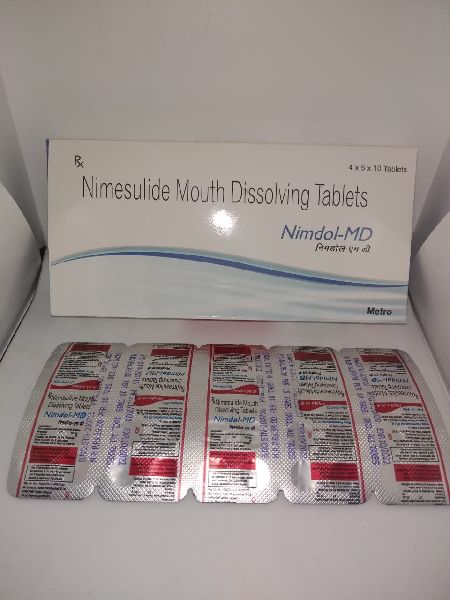 Nimdol - MD ( Nimesulide Mouth Dissolving Tablets  )