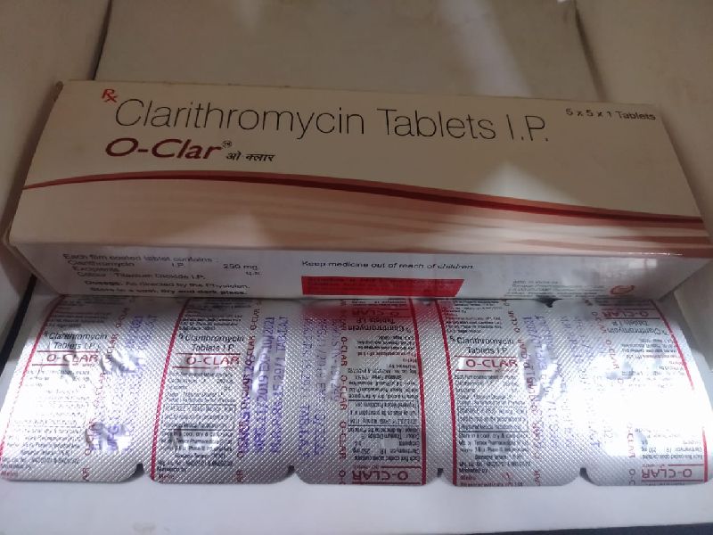 O - clar  (  Clarithromycin  Tablets  )