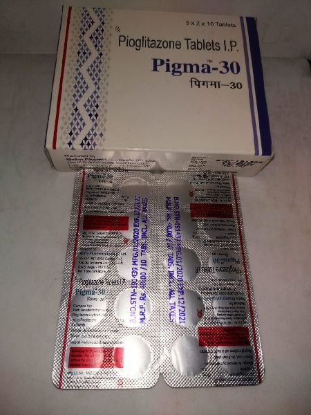 Pigma - 30  (  Pioglitazone 30 mg  Tablets  )