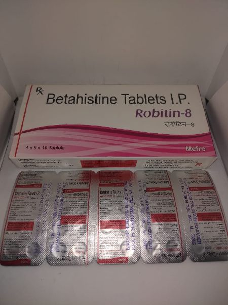 Robitin - 8  ( Betahistine Tablets I.P  )
