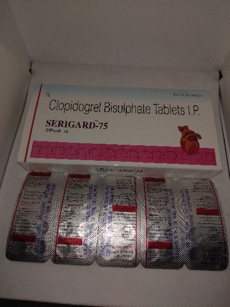 SERIGARD - 75  ( Clopidogrel Bisulphate  Tablets )