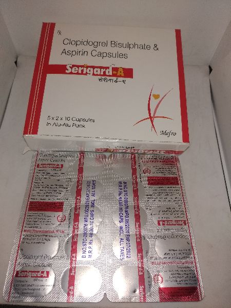 SERIGARD  - A  (  Clopidogrel  Bisulphate  & Aspirin Capsules )