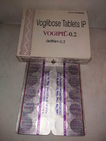 Vigipil  - 0.2  (  Voglibose 0.2 mg Tablets  )