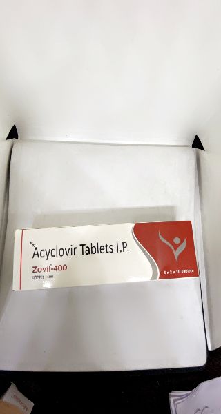 Zovil 400 mg  (   Acyclovir Tablet 400 mg )