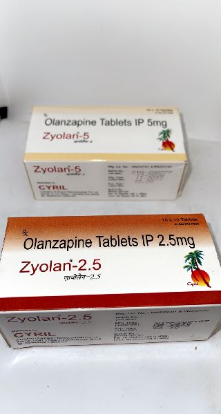Zyolan - 2.5 mg Tablet, for Clinical, Hospital, Personal, Purity : 99%