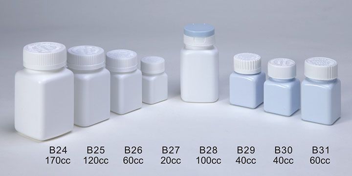 Plastic Capsule Bottle