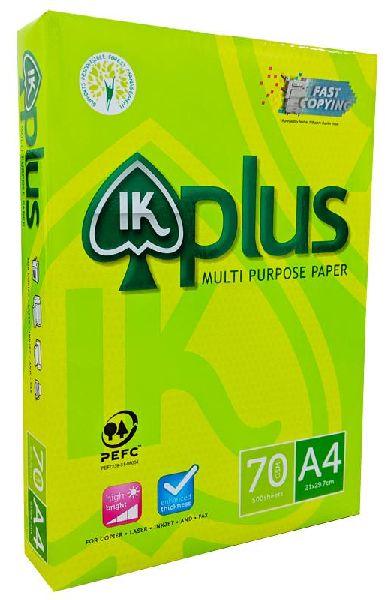 Virgin Pulp IK Plus Copier Paper, Size : 210 Mm X 297 Mm