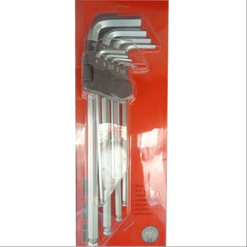 Steel Hex Key Wrench Set, Color : Gray
