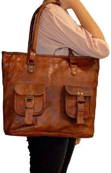 Handmade Leather Shoulder Gypsy Bag