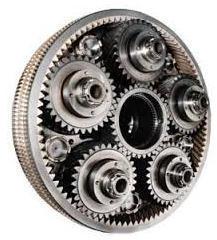 Round Polished Metal Planetary Gear, for Industrial Use, Color : Grey