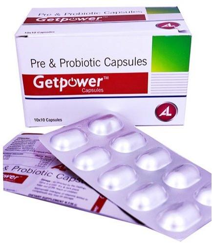 Pre And Probiotic Capsules, Packaging Type : Alu Alu