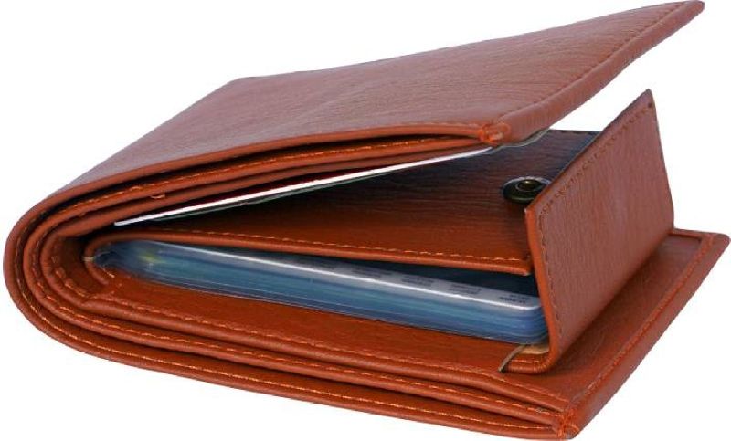 Mens Brown Leather Wallet