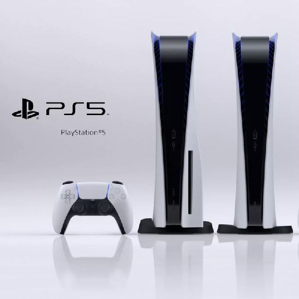 New PlayStation 5 Digital Edition PS5 Console Disk Version Standard Blu Ray With 5 Free Games and 2