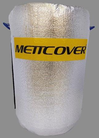 Insulated Drum Covers, Color : Silver