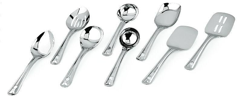 Stainless Steel Food Serving Spoon Set
