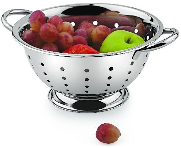 Polished Stainless Steel Deep Colander, Certification : ISI Certified
