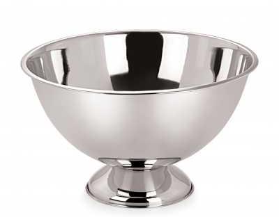 Round Stainless Steel Punch Bowl