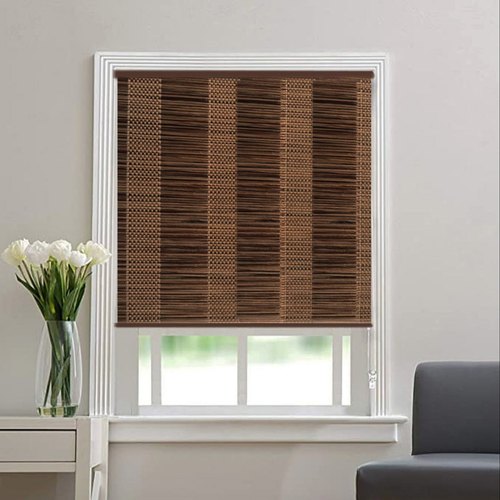 Window Roller Blinds, Color : Brown, Yellow, Dark Brown at Rs 85 / Square  Feet in Delhi