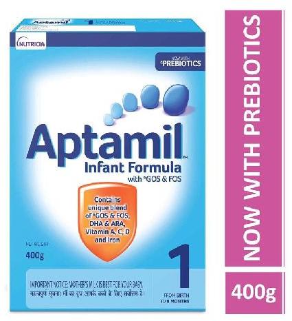 Aptamil Stage 1 Infantt Formula with GOS &amp;amp; FOS BIB, 400g