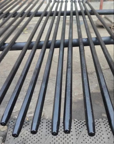 Carbon Steel Tapered Drill Rods, Length : 100 mm