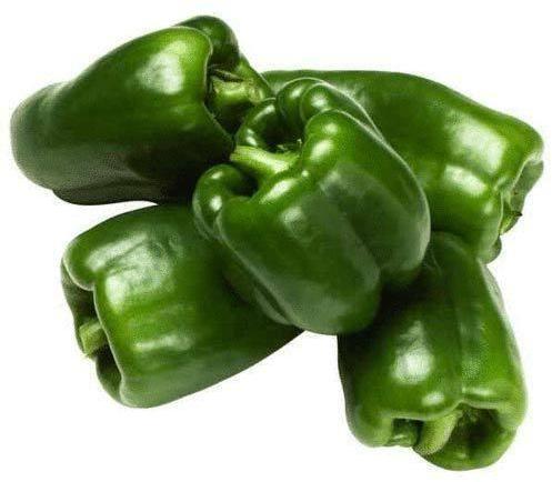 Fresh Green Capsicum, for Cooking, Style : Natural