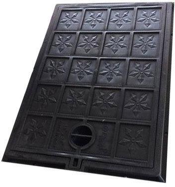 Iron/Ductile Iron Composite Manhole Cover, Shape : Full Floor (Square)