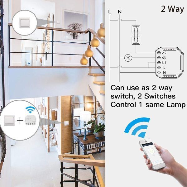 SmartiQo WiFi 1 Node Retrofit Switch Module