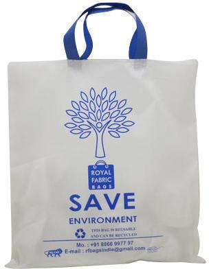 Printed Plastic Poly Bags, Color : White