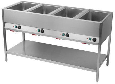 Rectangular Stainless Steel Induction Bain Marie, Voltage : 220-240 V AC, 50-60 Hz