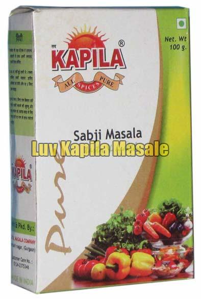 Organic Sabji Masala, Packaging Type : Plastic Packet, Plastic Box