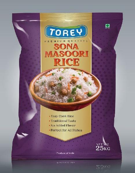 Hard Common Torey Sona Masoori Rice, for Cooking, Style : Dried