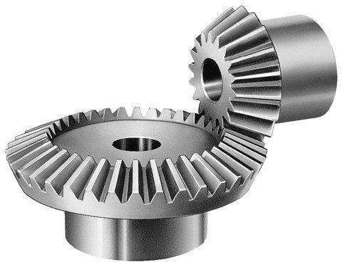 Round Polished Stainless Seel Bevel Gear, for Industrial Use